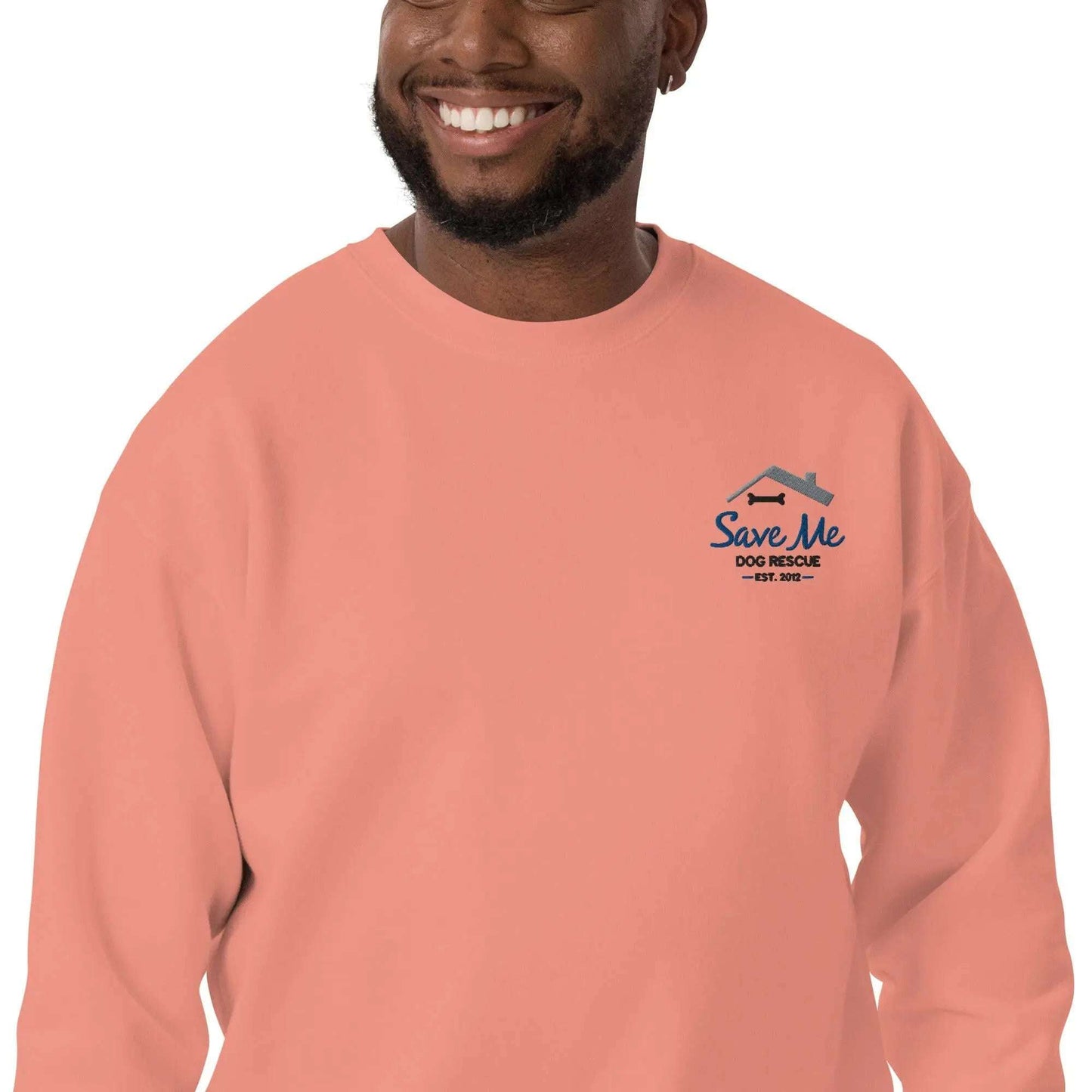 SaveMeDogRescue Unisex Premium Sweatshirt - Pawlogo