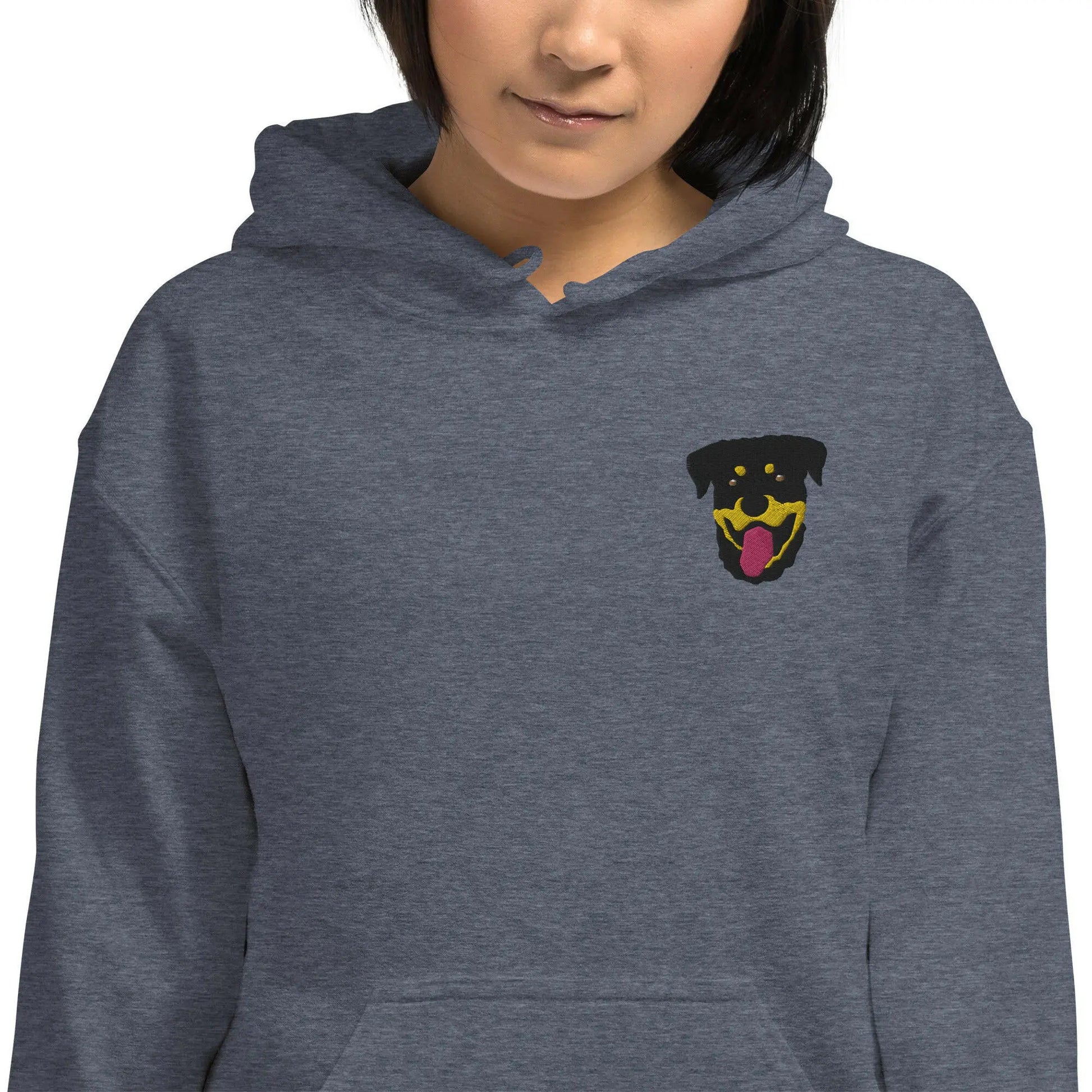 Rottweiler Premium Blend Heavy Unisex Hoodie.