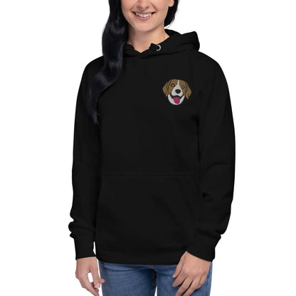 Beagle Premium Blend Heavy Unisex Hoodie.