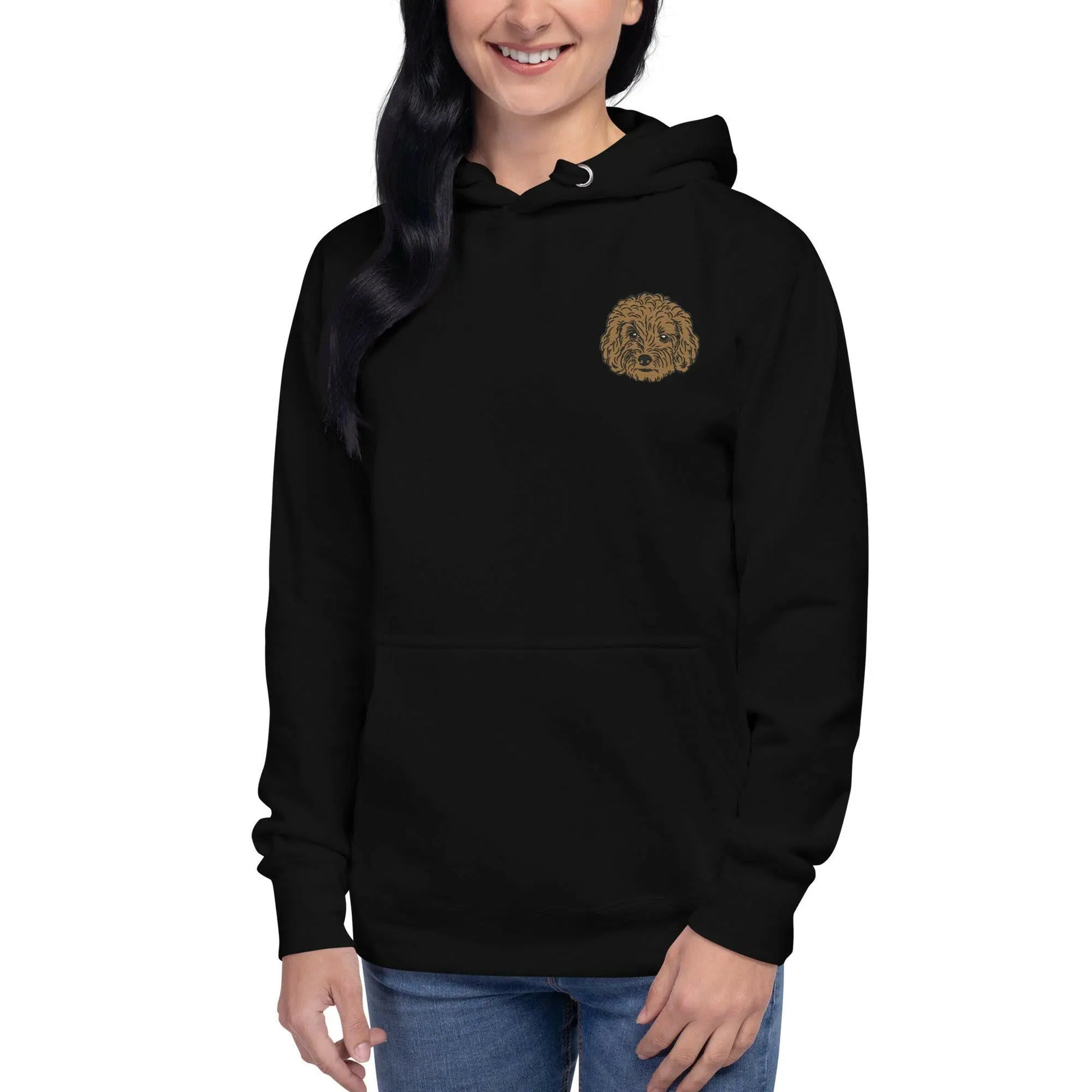 Poodle Premium Blend Heavy Unisex Hoodie.