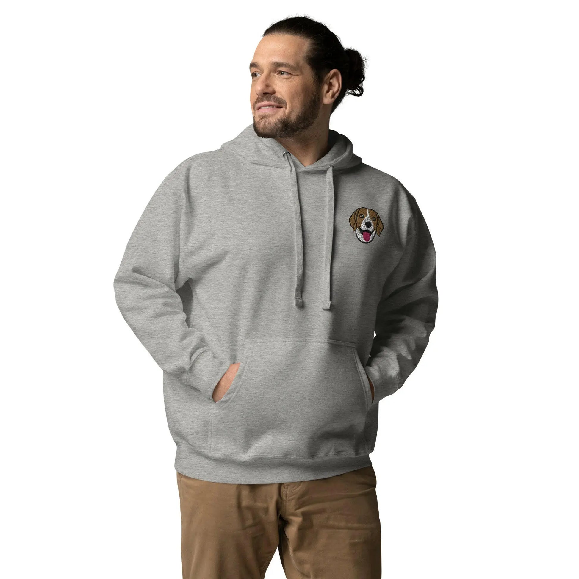 Beagle Premium Blend Heavy Unisex Hoodie.