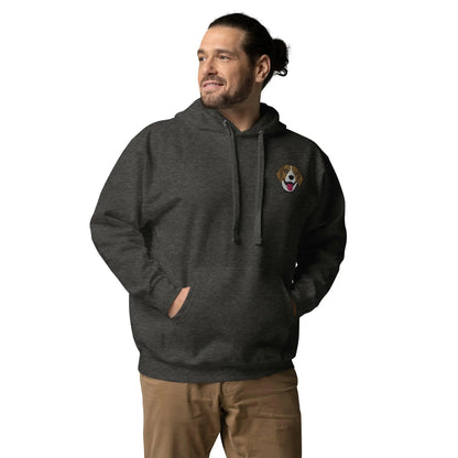 Beagle Premium Blend Heavy Unisex Hoodie.