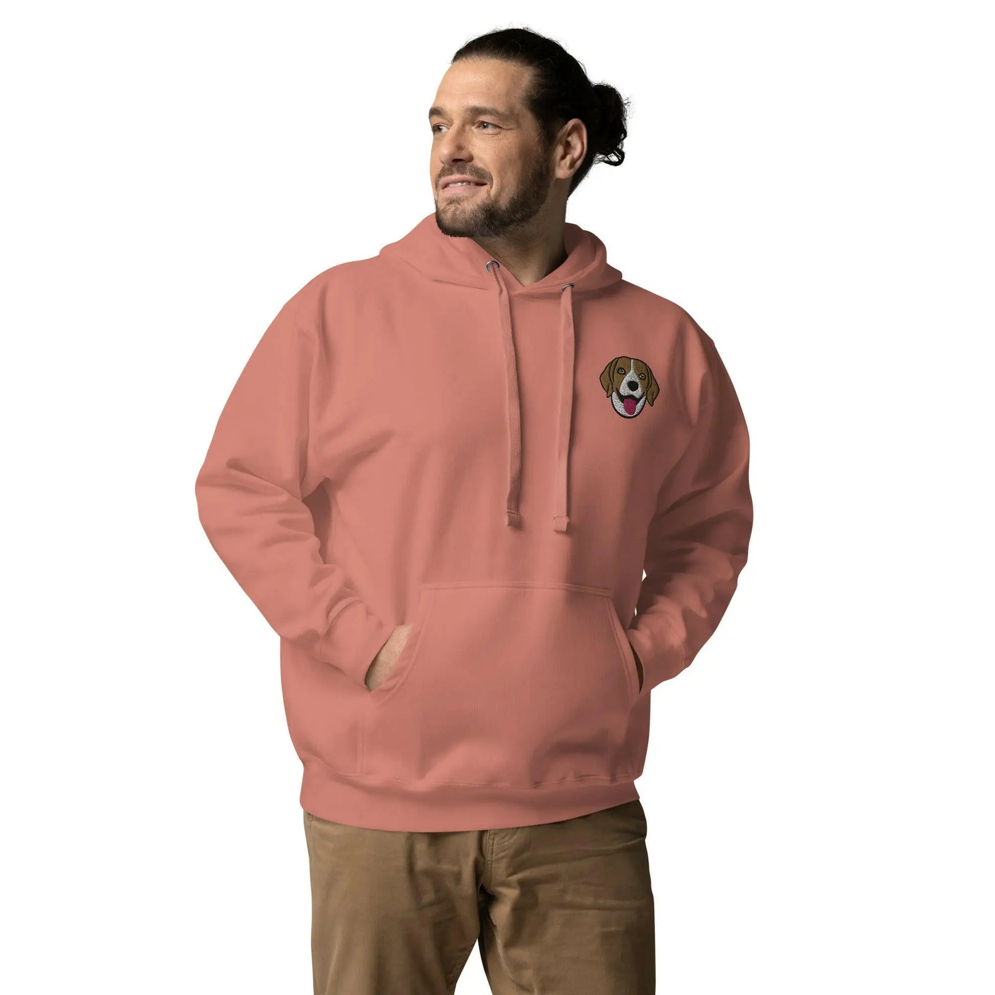 Beagle Premium Blend Heavy Unisex Hoodie.