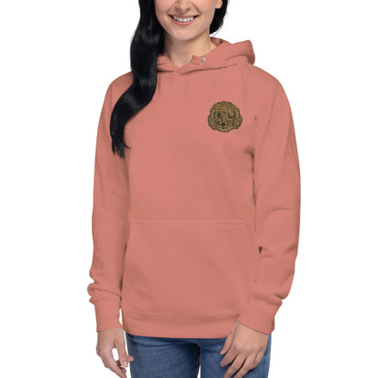 Poodle Premium Blend Heavy Unisex Hoodie.