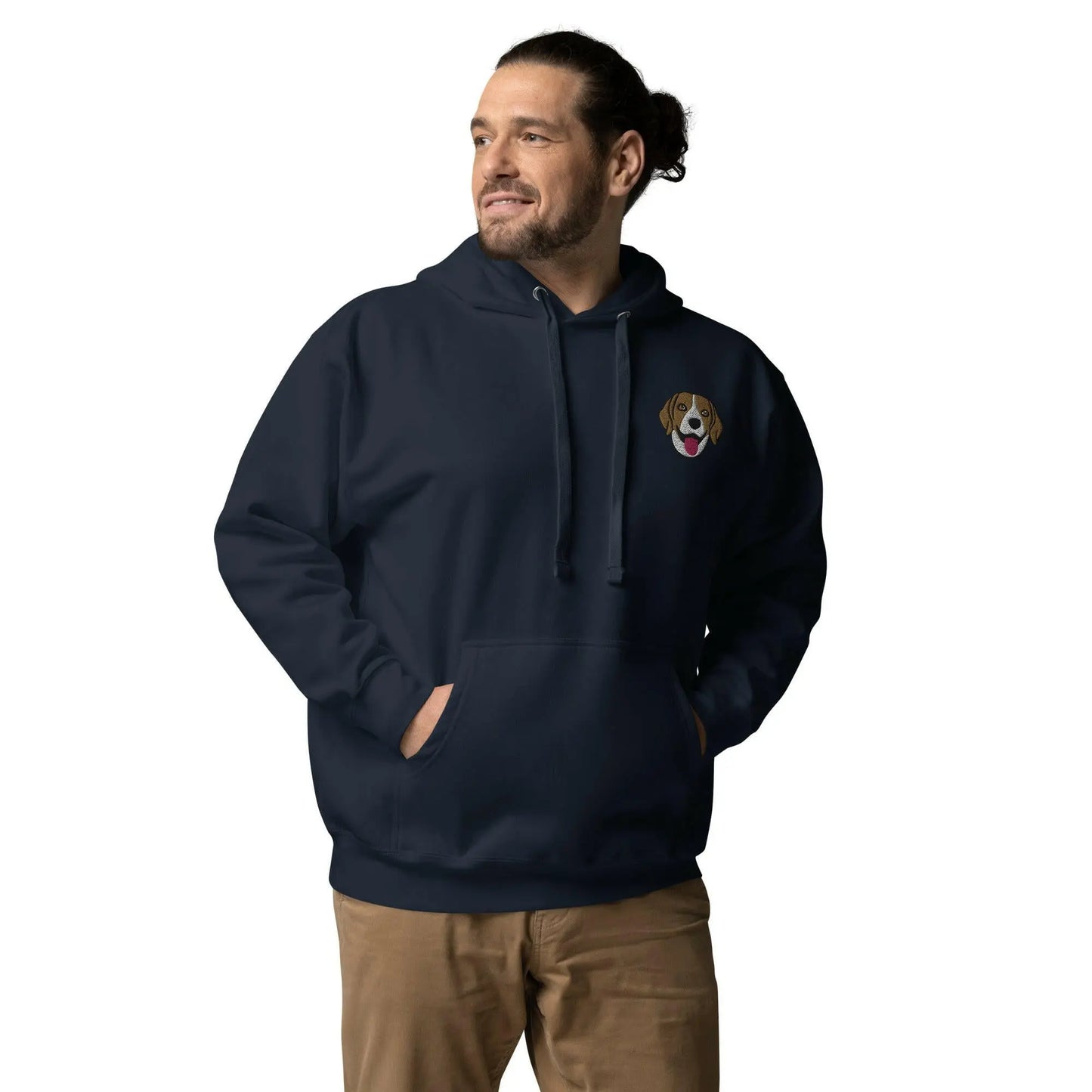 Beagle Premium Blend Heavy Unisex Hoodie.