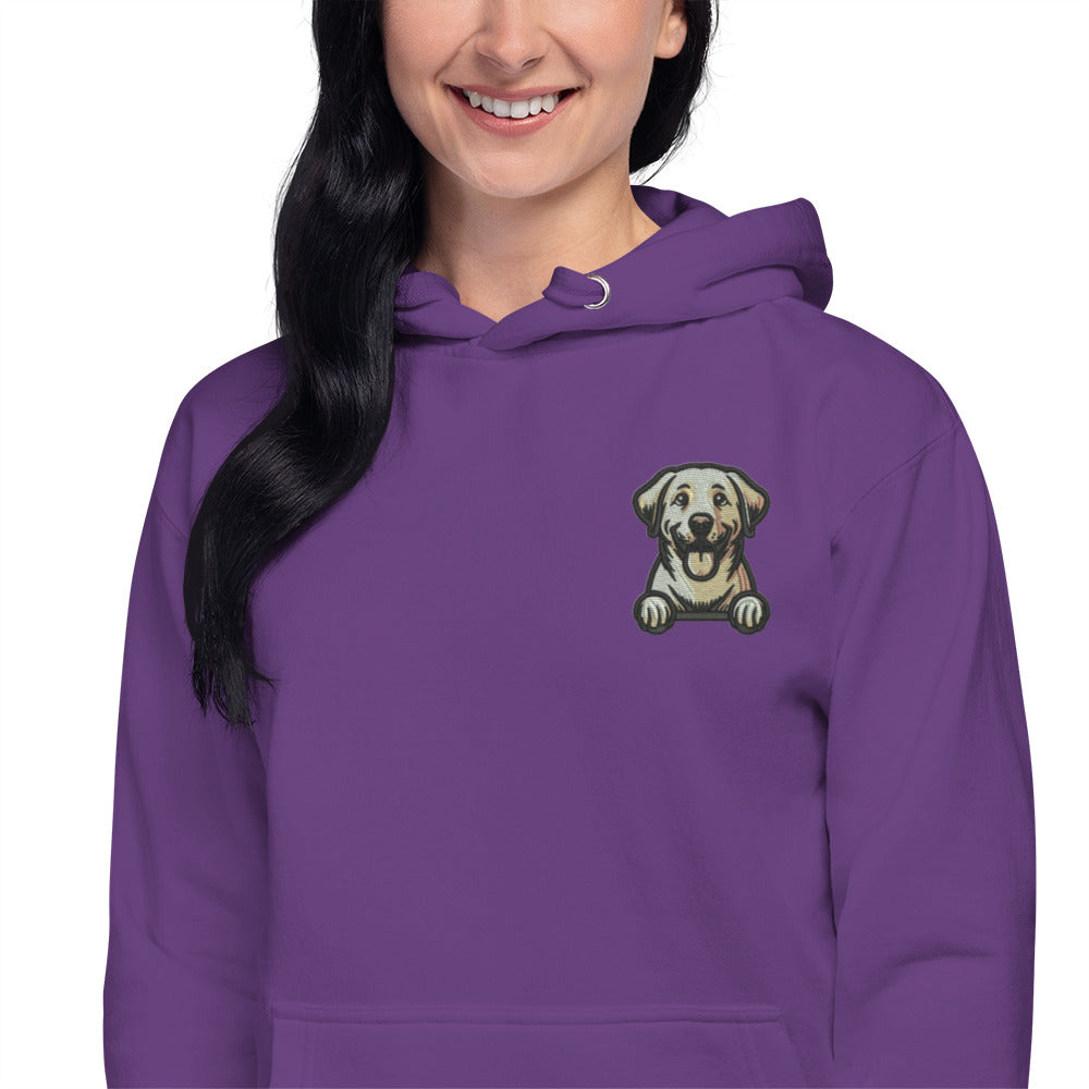 Labrador Premium Blend Heavy Unisex Hoodie - Pawlogo