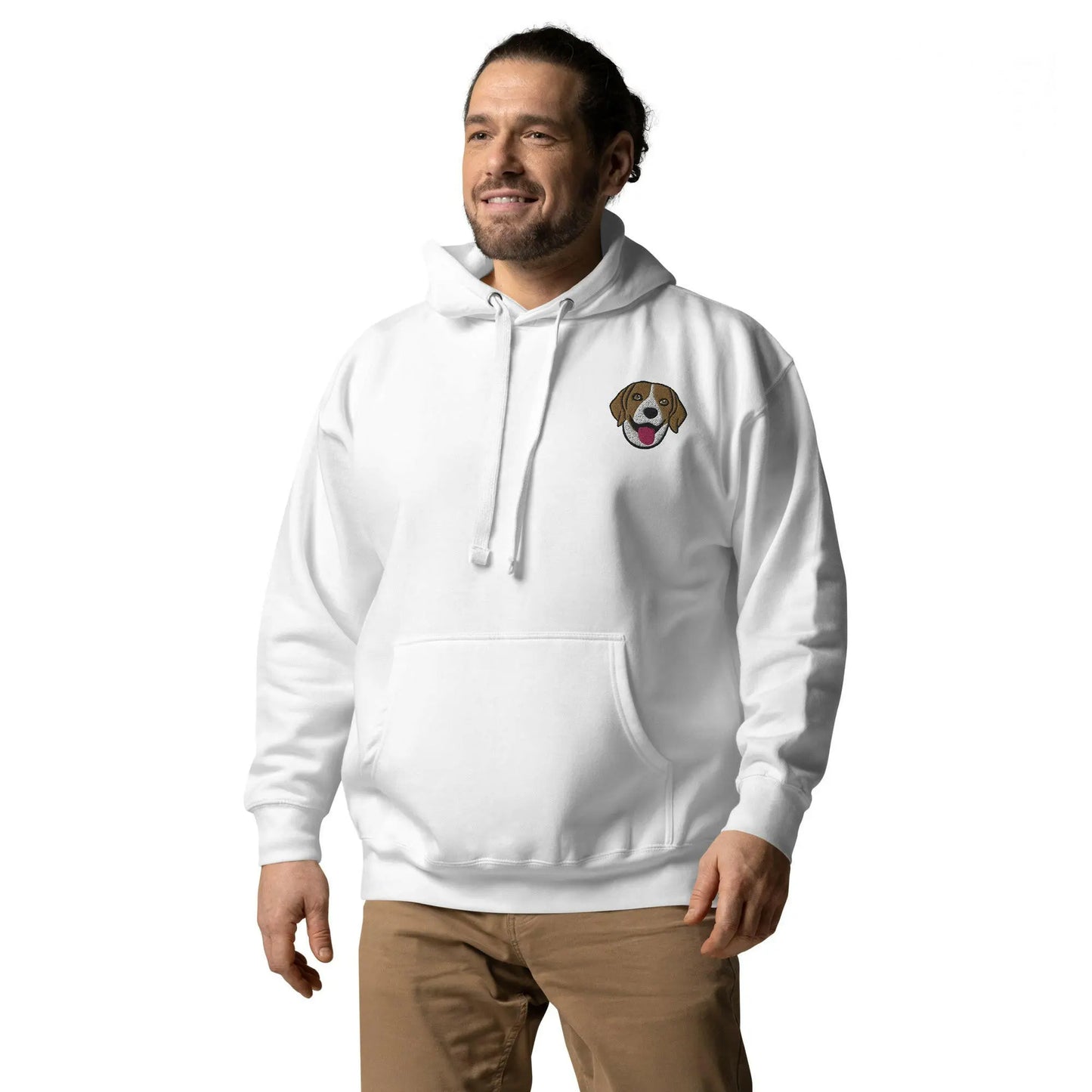 Beagle Premium Blend Heavy Unisex Hoodie.