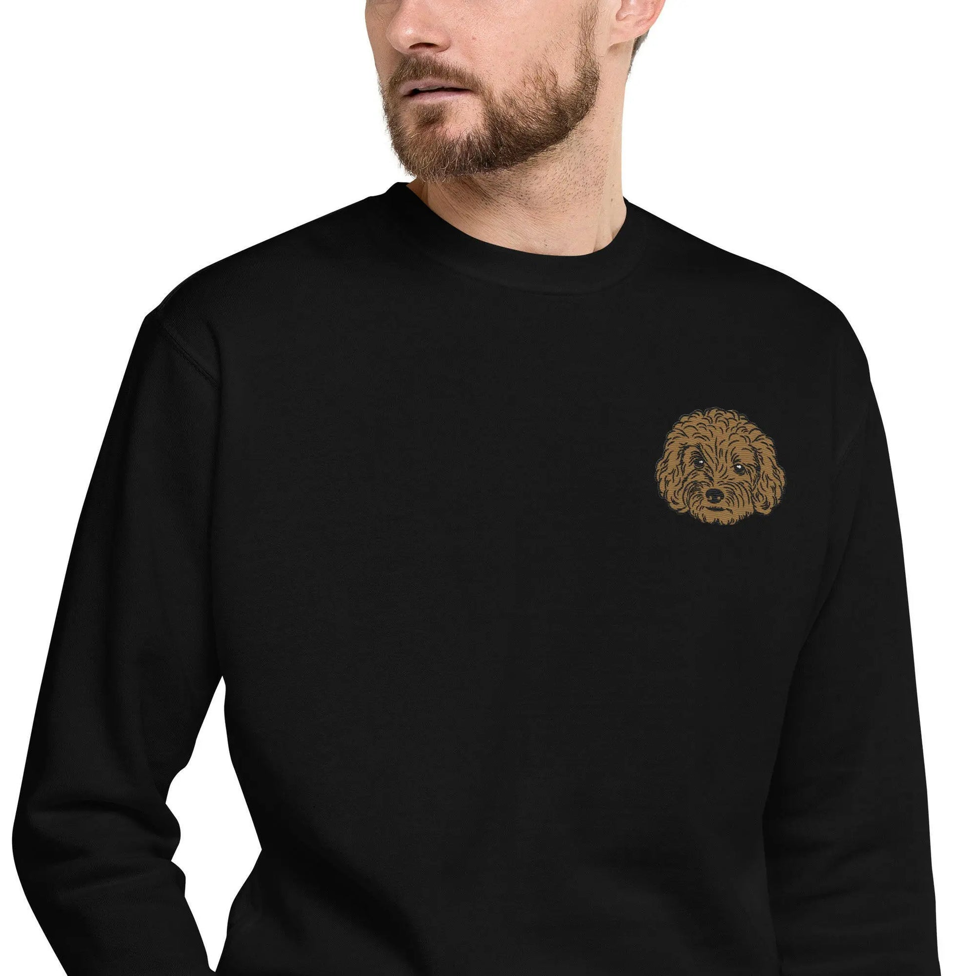 Poodle Unisex Premium Sweatshirt.