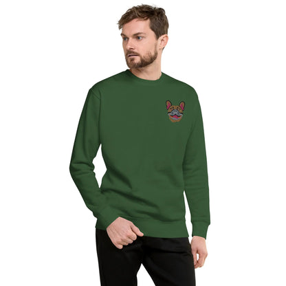 French Bulldog Unisex Premium Sweatshirt.