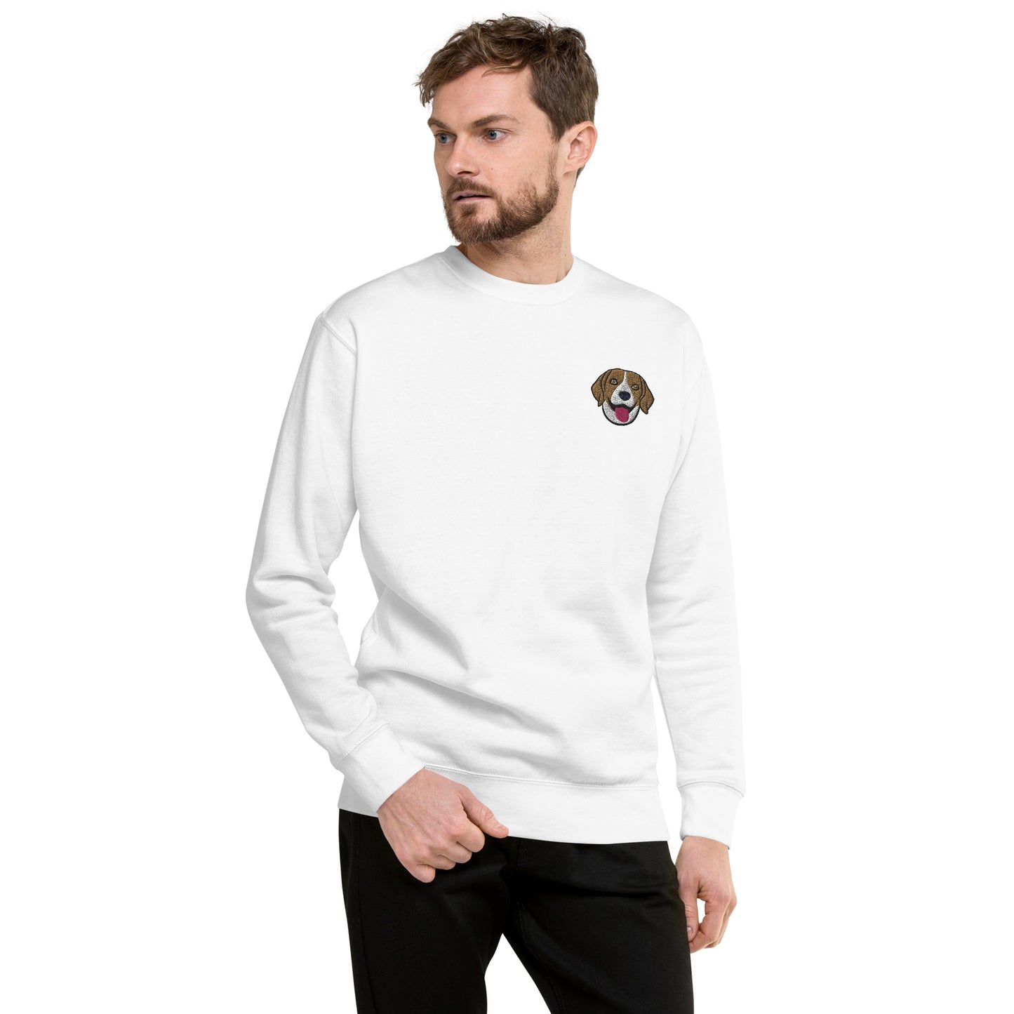 Beagle Unisex Premium Sweatshirt.