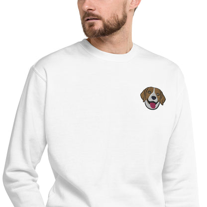 Beagle Unisex Premium Sweatshirt.