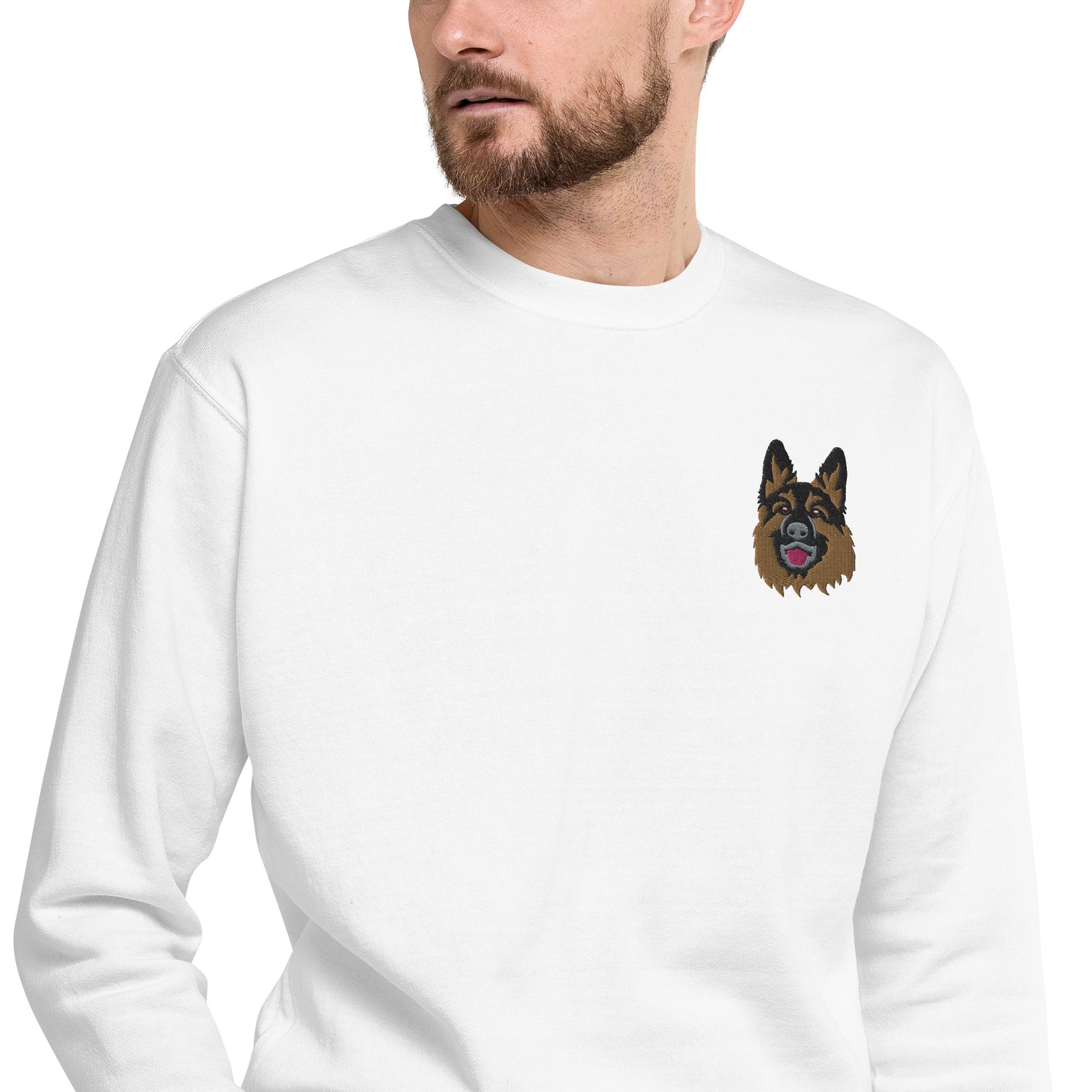 German Shepherd Unisex Premium Sweatshirt.