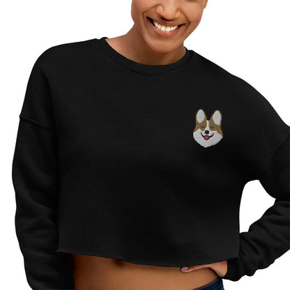 Corgi Crop Premium Blend Sweatshirt.